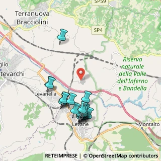 Mappa LOC. CORNETO, 52028 Terranuova Bracciolini AR, Italia (2.0765)