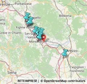 Mappa LOC. CORNETO, 52028 Terranuova Bracciolini AR, Italia (10.82636)