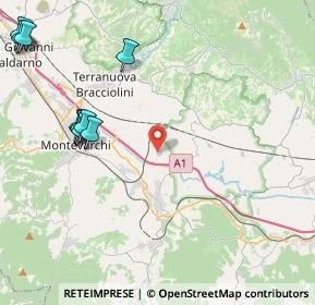 Mappa LOC. CORNETO, 52028 Terranuova Bracciolini AR, Italia (5.72818)