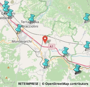 Mappa LOC. CORNETO, 52028 Terranuova Bracciolini AR, Italia (7.00077)