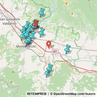 Mappa LOC. CORNETO, 52028 Terranuova Bracciolini AR, Italia (4.4215)