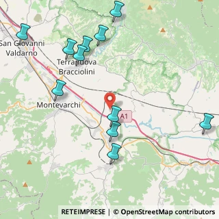 Mappa LOC. CORNETO, 52028 Terranuova Bracciolini AR, Italia (5.13545)
