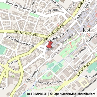 Mappa Corso Giacomo Matteotti, 48, 60035 Jesi, Ancona (Marche)
