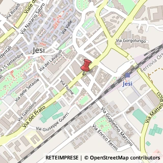 Mappa Via XXIV Maggio, 11, 60035 Jesi, Ancona (Marche)