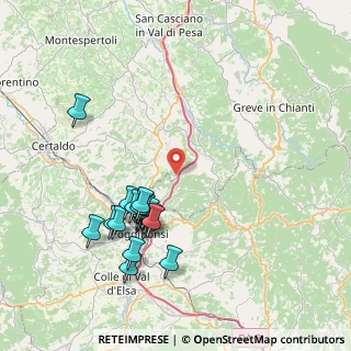 Mappa Str. della Torre, 50021 Barberino Tavarnelle FI, Italia (8.165)