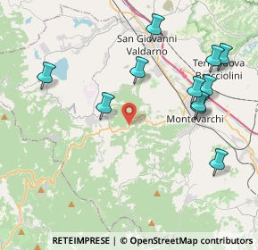 Mappa S.P. 408 Km. 40, 52025 Montevarchi AR, Italia (4.63727)