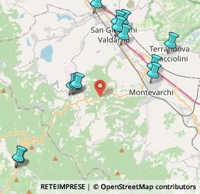 Mappa S.P. 408 Km. 40, 52025 Montevarchi AR, Italia (5.34857)