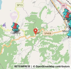 Mappa S.P. 408 Km. 40, 52025 Montevarchi AR, Italia (3.5005)