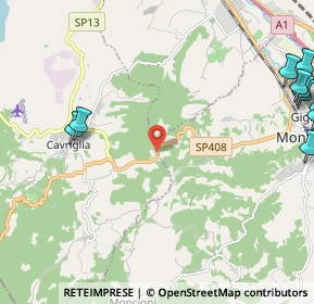 Mappa S.P. 408 Km. 40, 52025 Montevarchi AR, Italia (3.732)