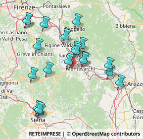 Mappa S.P. 408 Km. 40, 52025 Montevarchi AR, Italia (16.038)