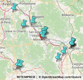 Mappa Via delle Fornaci Vecchie, 52025 Montevarchi AR, Italia (18.59059)