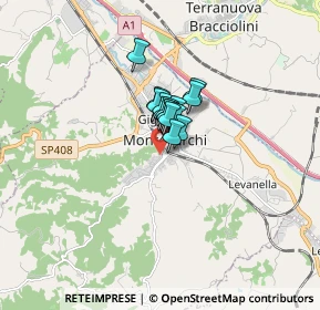 Mappa Via delle Fornaci Vecchie, 52025 Montevarchi AR, Italia (0.752)