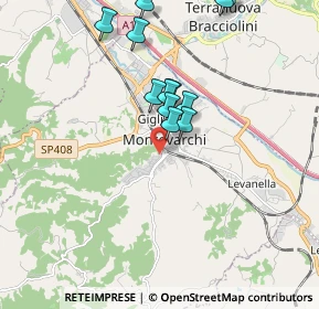 Mappa Via delle Fornaci Vecchie, 52025 Montevarchi AR, Italia (2.74294)