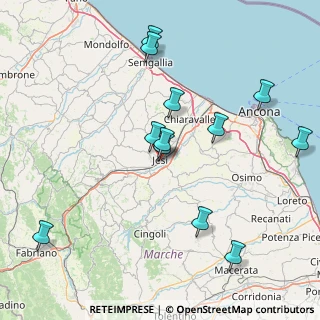 Mappa Via Trento, 60035 Jesi AN, Italia (17.19)