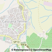 Map Casciana Terme Lari