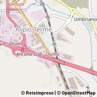 Mapa Camerano