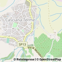 Peta Casciana Terme Lari