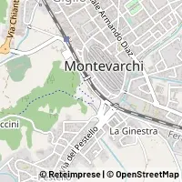 Map Montevarchi