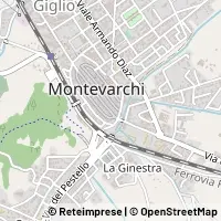 Kartta Montevarchi