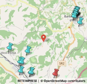 Mappa Strada di Poneta, 50028 Barberino Tavarnelle FI (3.457)