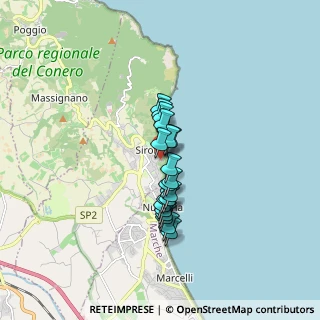Mappa Via Bosco, 60020 Sirolo AN, Italia (1.20684)