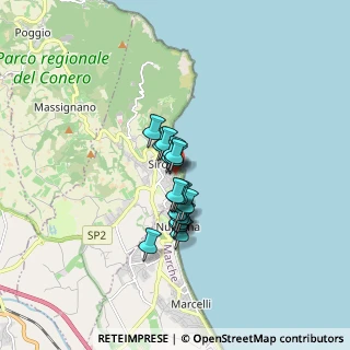 Mappa Via Bosco, 60020 Sirolo AN, Italia (1.05211)