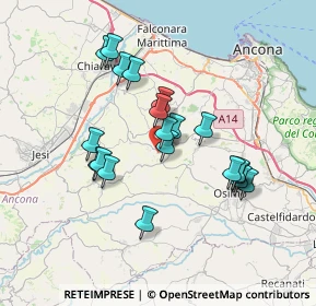 Mappa 60020 Polverigi AN, Italia (6.431)