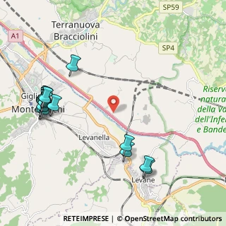Mappa Strada Lungarno, 52028 Terranuova Bracciolini AR, Italia (2.701)