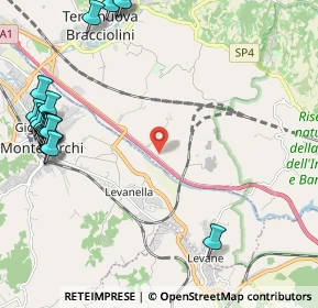 Mappa Strada Lungarno, 52028 Terranuova Bracciolini AR, Italia (3.1155)
