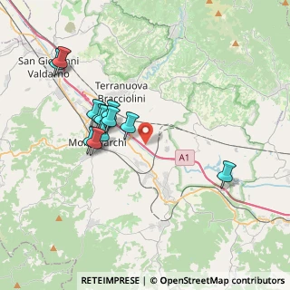 Mappa Strada Lungarno, 52028 Terranuova Bracciolini AR, Italia (3.7375)