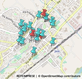 Mappa Via, 60035 Jesi AN, Italia (0.387)