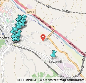 Mappa Via del Pinaccio, 52025 Montevarchi AR, Italia (1.2935)