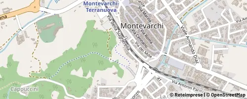 Mappa Montevarchi