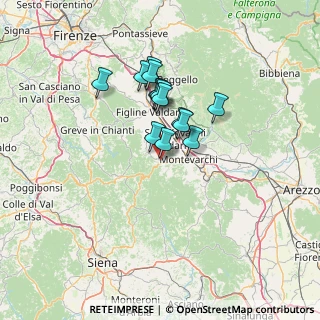 Mappa Via Ponte di Sasso, 52022 Cavriglia AR, Italia (10.31857)