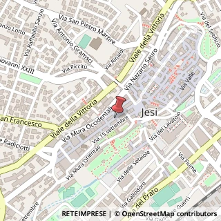 Mappa Corso Giacomo Matteotti, 12, 60035 Jesi, Ancona (Marche)