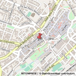 Mappa Corso Giacomo Matteotti, 21, 60035 Jesi, Ancona (Marche)