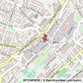 Mappa Corso Giacomo Matteotti, 19, 60035 Jesi, Ancona (Marche)
