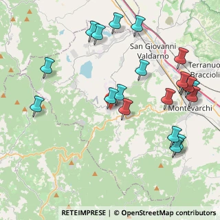 Mappa Via Salvadore Allende, 52022 Cavriglia AR, Italia (5.031)