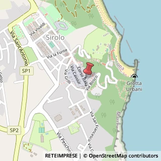 Mappa Via Urbani,  10, 60020 Sirolo, Ancona (Marche)