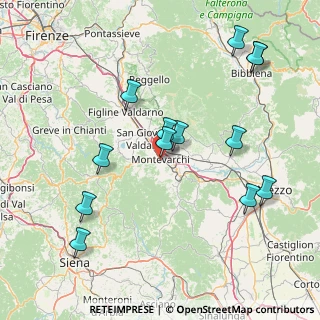Mappa Via dei Mille, 52025 Montevarchi AR, Italia (17.82846)
