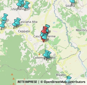 Mappa Via l'Aia, 56035 Casciana Terme Lari PI, Italia (2.479)