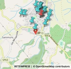 Mappa Via l'Aia, 56035 Casciana Terme Lari PI, Italia (0.5555)