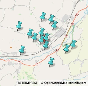 Mappa Via Raffaello Sanzio, 60035 Jesi AN, Italia (3.03929)