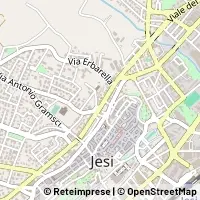 Mapa Jesi