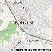 Karte Montevarchi