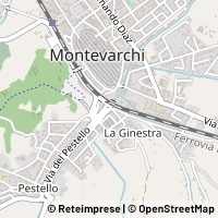 Mapa Montevarchi