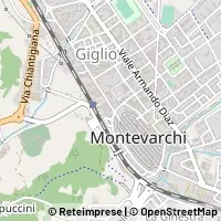 Mapa Montevarchi