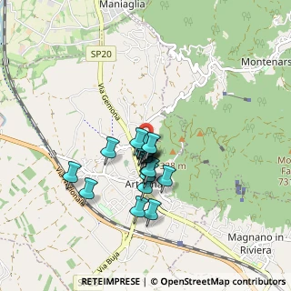 Mappa Via Montenars, 33011 Artegna UD, Italia (0.584)