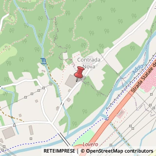 Mappa Via al Ponte, 9, 23030 Lovero, Sondrio (Lombardia)