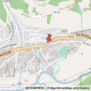 Mappa Via Nazionale, 99a, 25059 Vezza d'Oglio, Brescia (Lombardia)